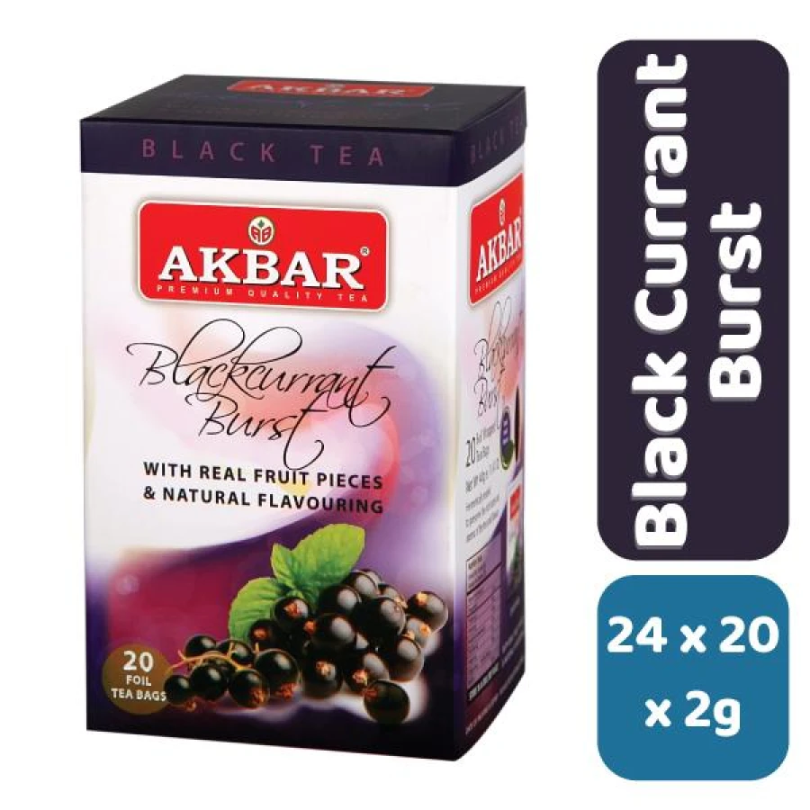 AKBAR RF BLACK CURRANT - B/T (PA/FOIL ENV)
