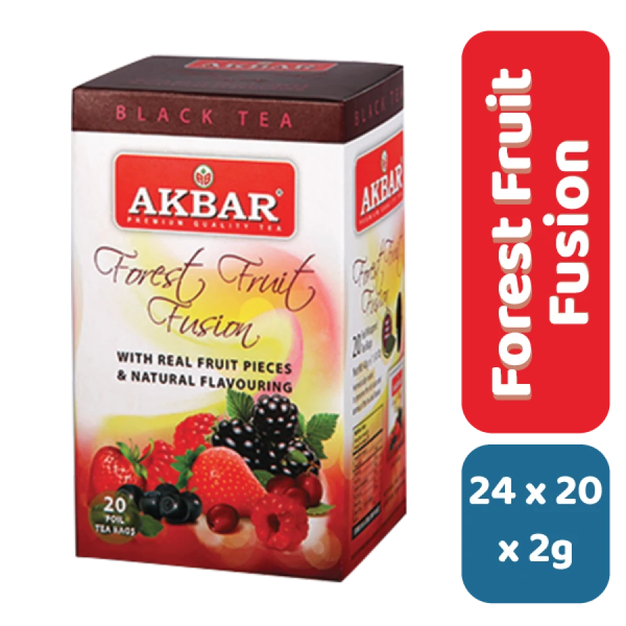 AKBAR RF FOREST FRUIT FUSION - B/T (PA/FOIL ENV)