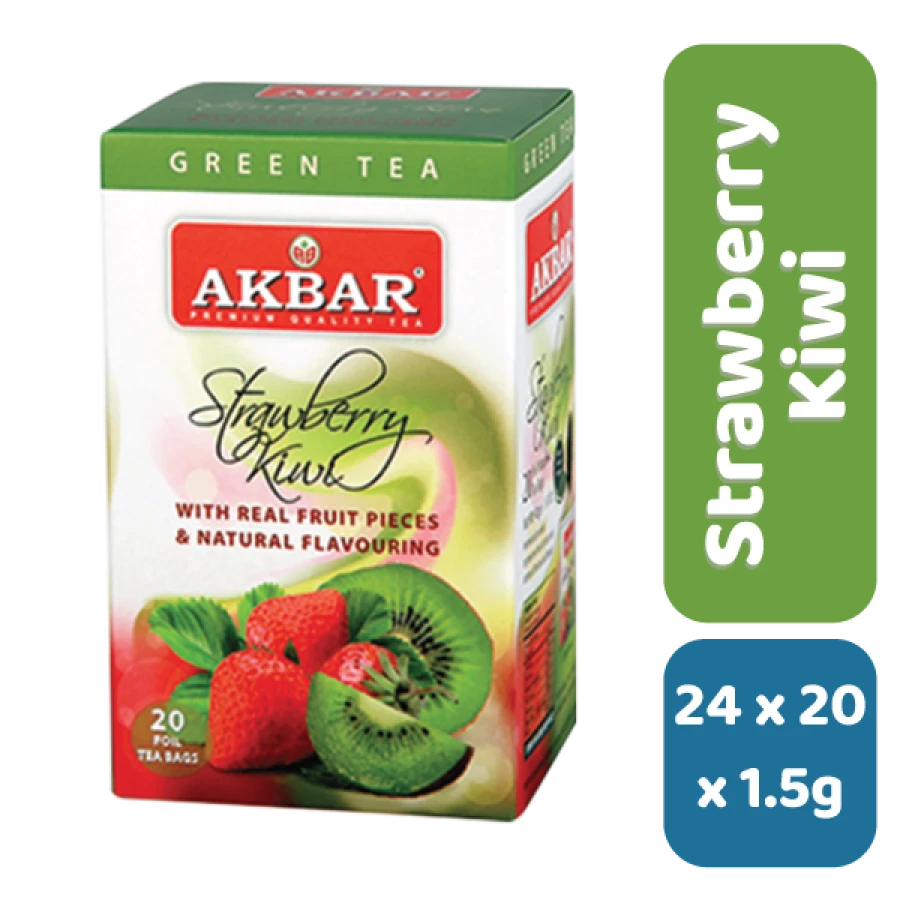 AKBAR RF STRAWBERRY KIWI - G/T (PA/FOIL ENV)
