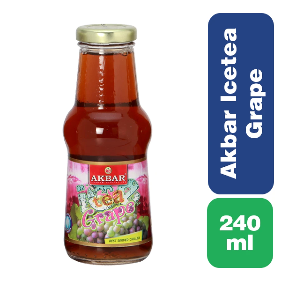 AKBAR ICE TEA 240 ml - GRAPE