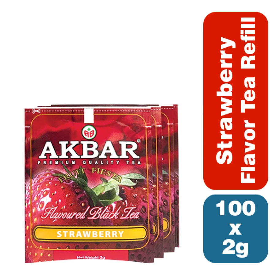 AKBAR REFILL ALU FOIL ENV STRAWBERRY