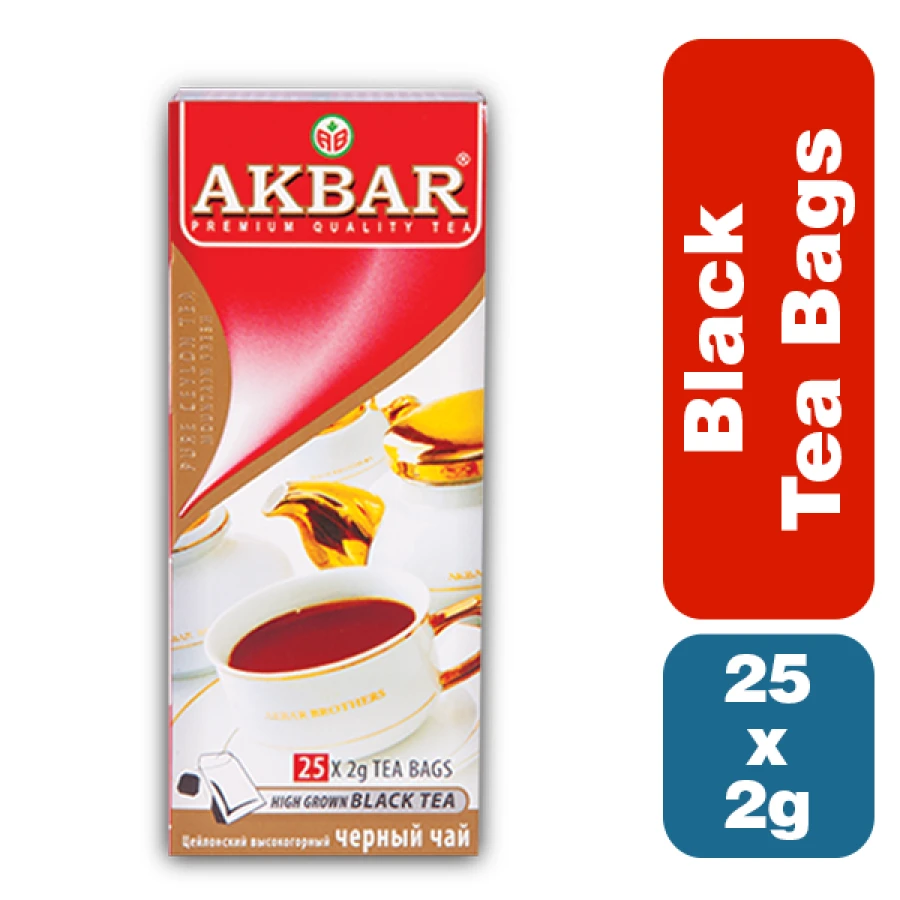 AKBAR TEA BAGS (NORMAL) 25 X 2 g (S)
