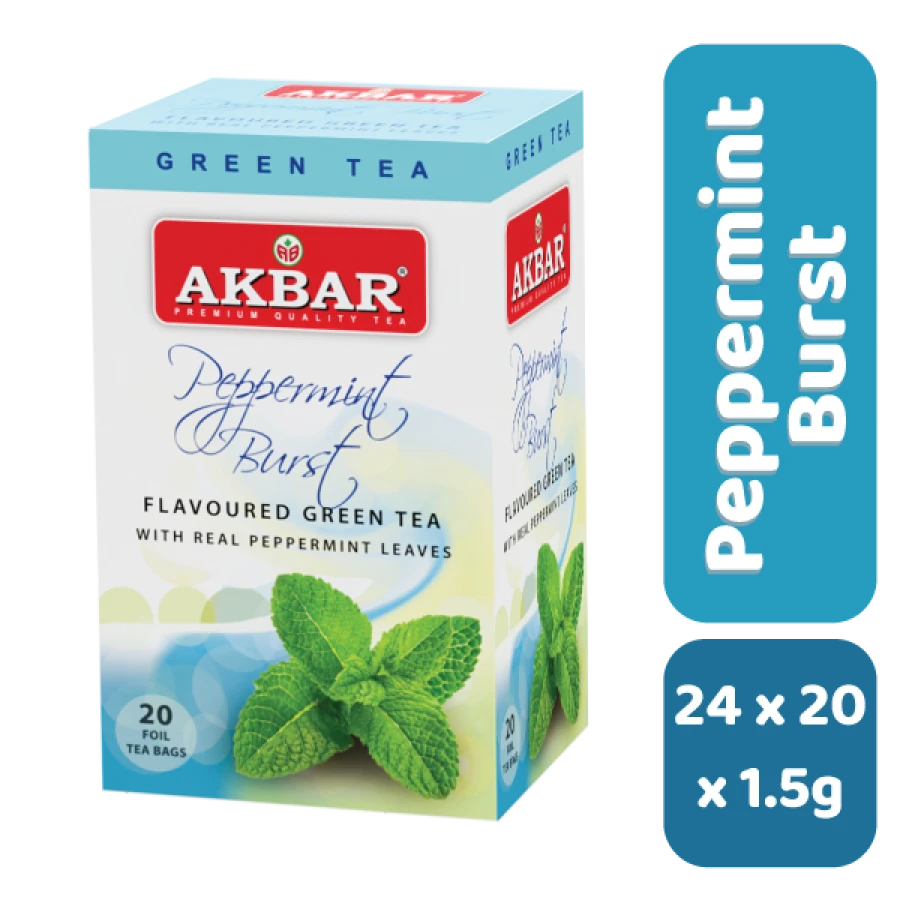 AKBAR RF PEPPERMINT BURST - G/T (PA/FOIL ENV)