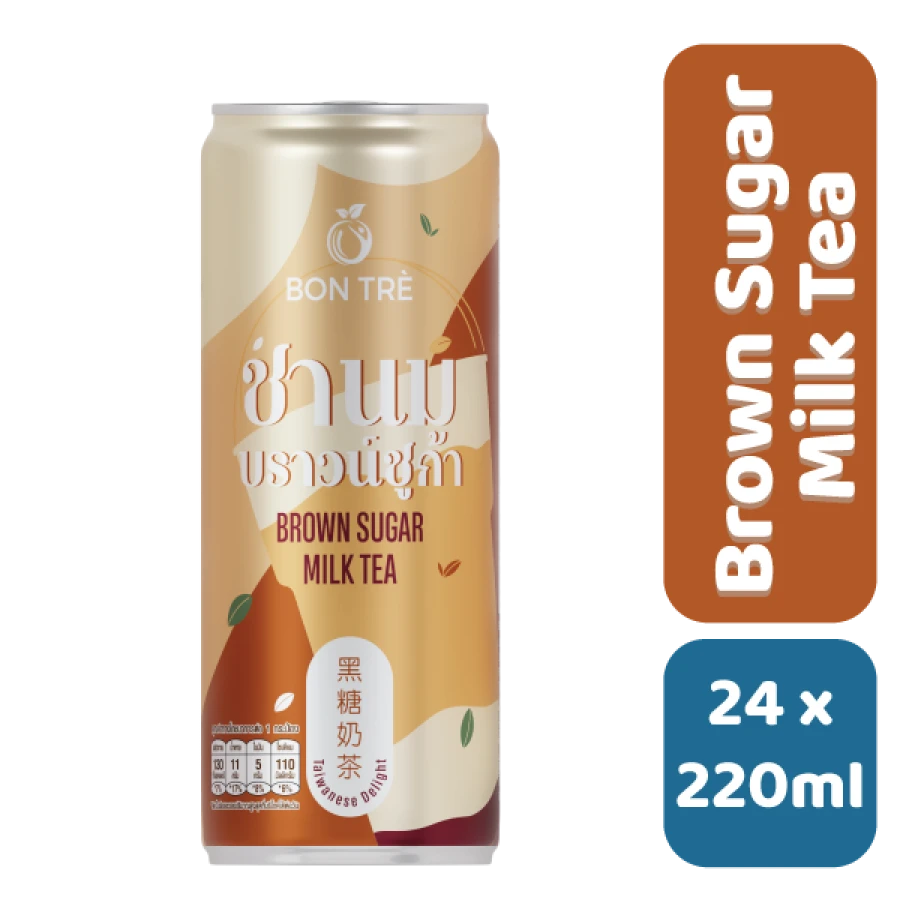 BON TRE BROWN SUGAR MILK TEA 220ml