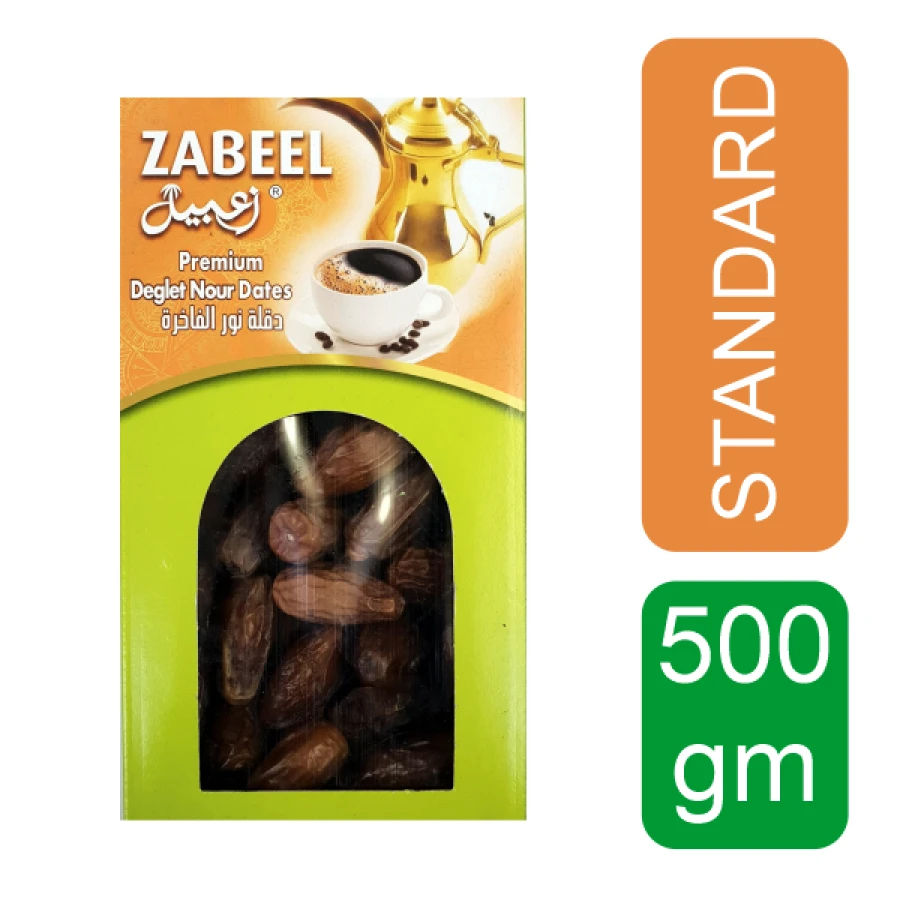 ZABEEL DEGLET NOUR DATES STANDARD 500 g