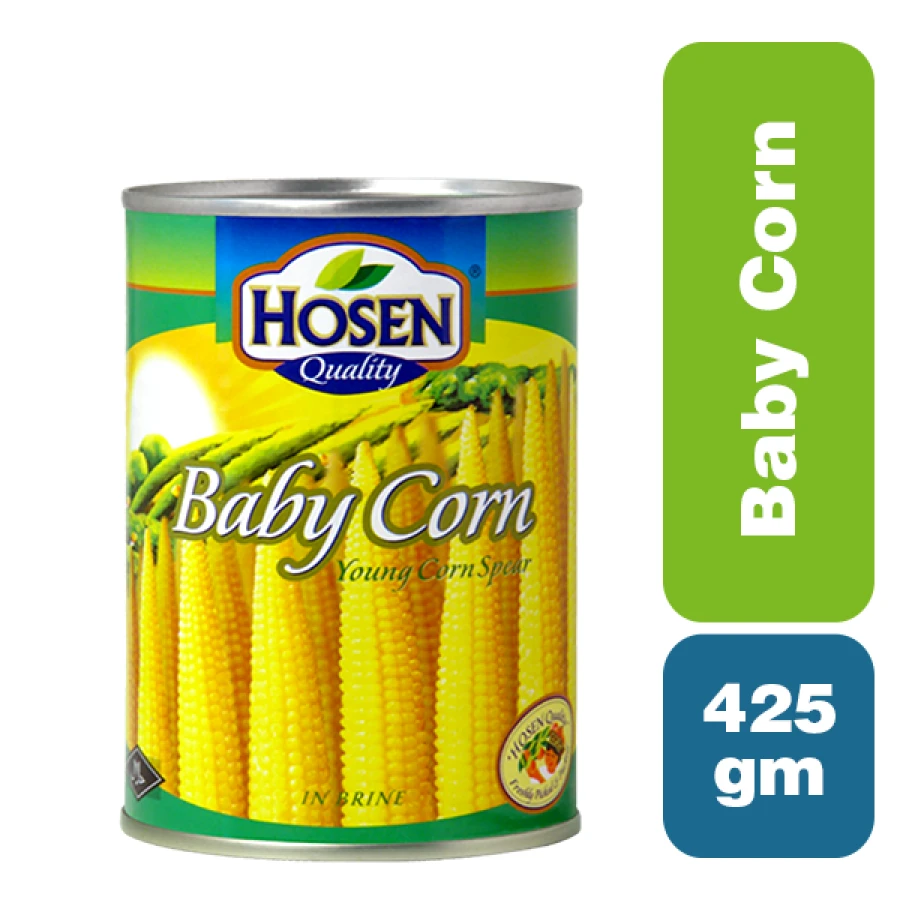 HOSEN BABY CORN(YOUNG CORN SPEAR) 425 g