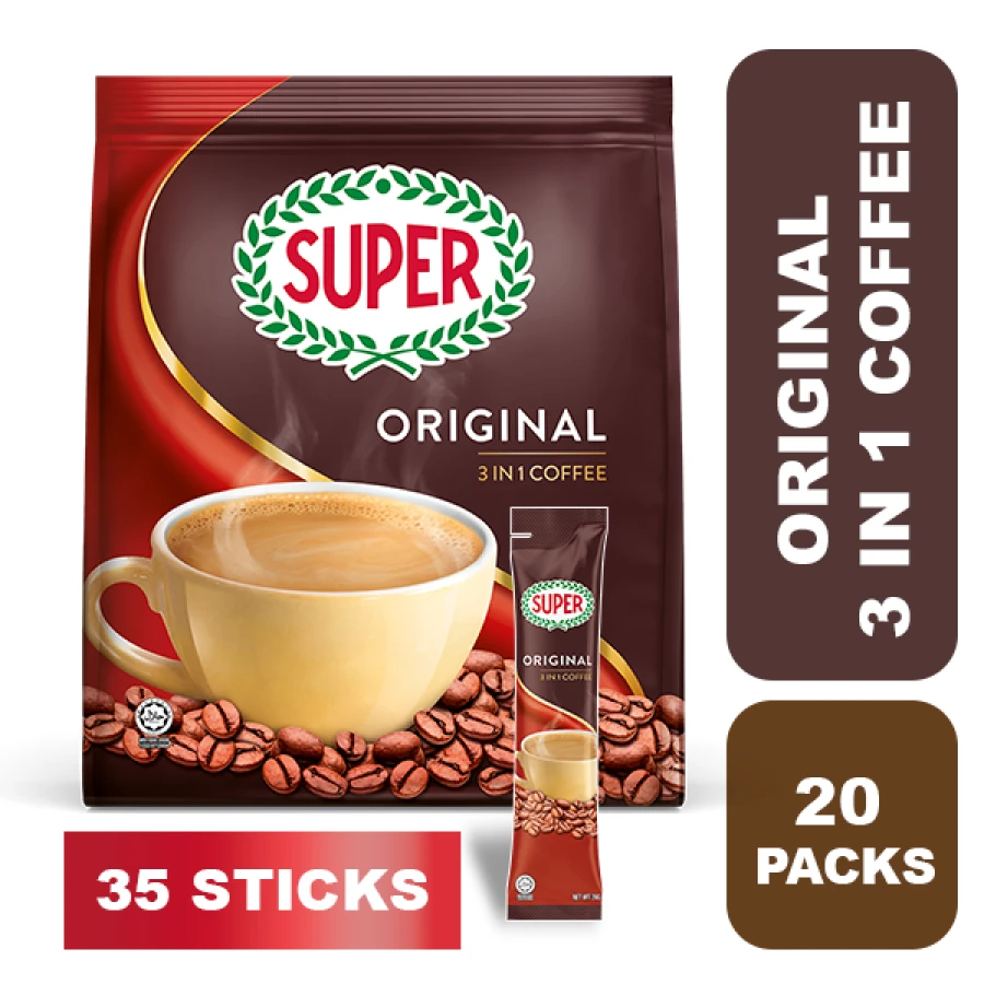 SUPER COFFEE ORIGINAL 3 IN 1 (20*30s*15g)