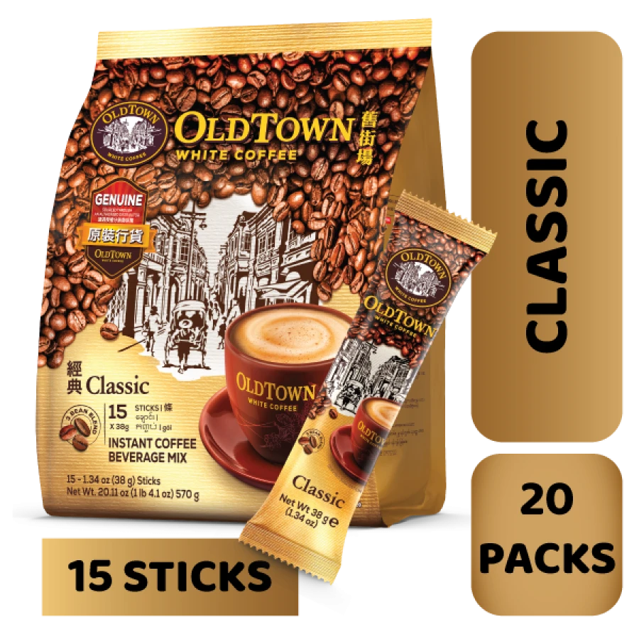 OLD TOWN COFFEE 3 IN 1 CLASSIC (20*15s*35g)