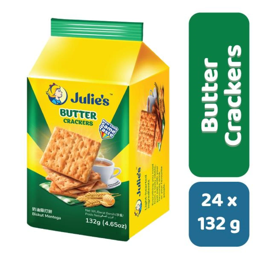 JULIES BUTTER CRACKERS  132g