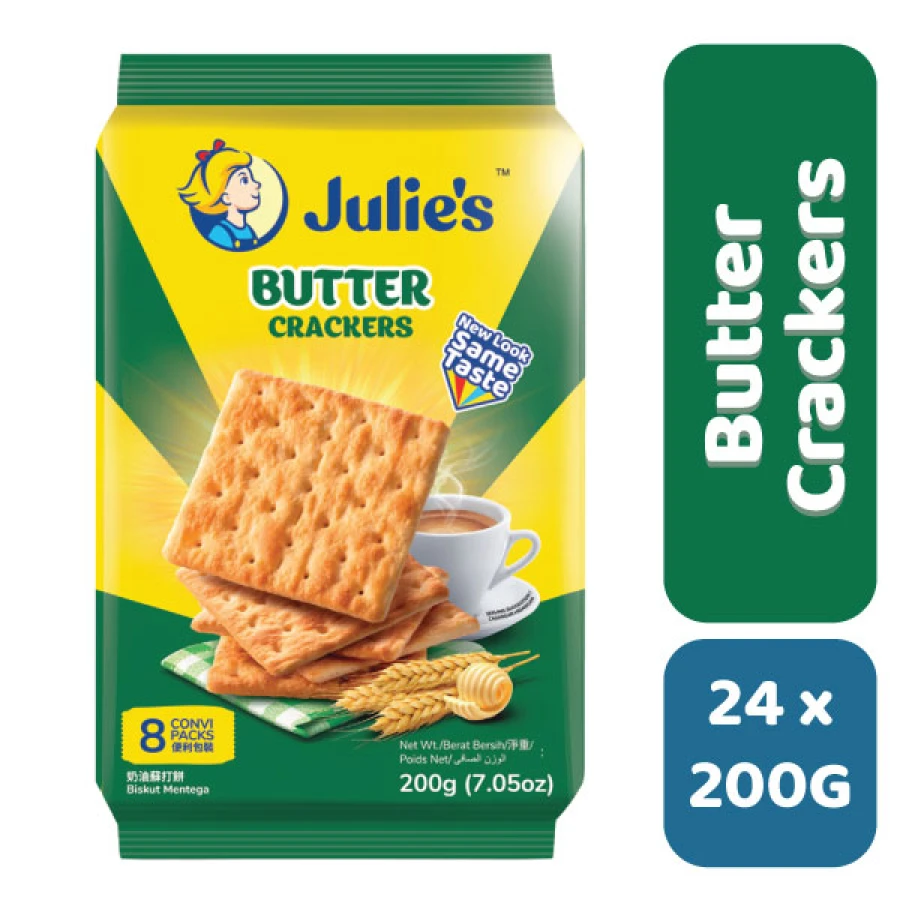 JULIES BUTTER CRACKERS 200g