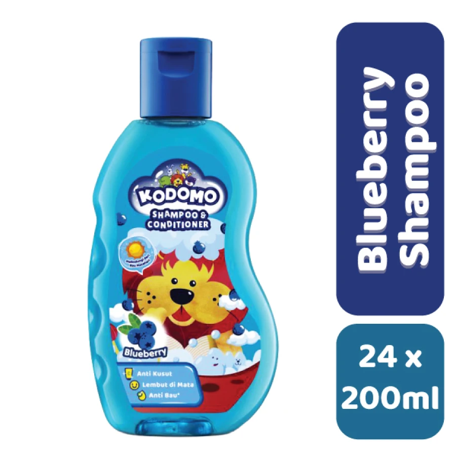 KODOMO SHAMPOO BLUEBERRY 200ml