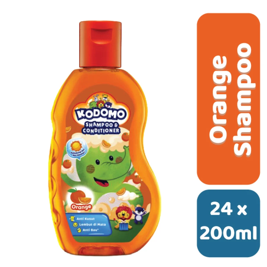 KODOMO SHAMPOO ORANGE 200ml