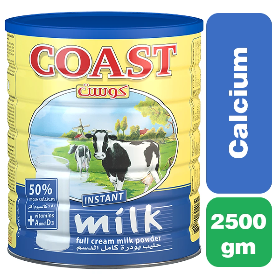 COAST CALCIUM MILK POWDER 2500 g