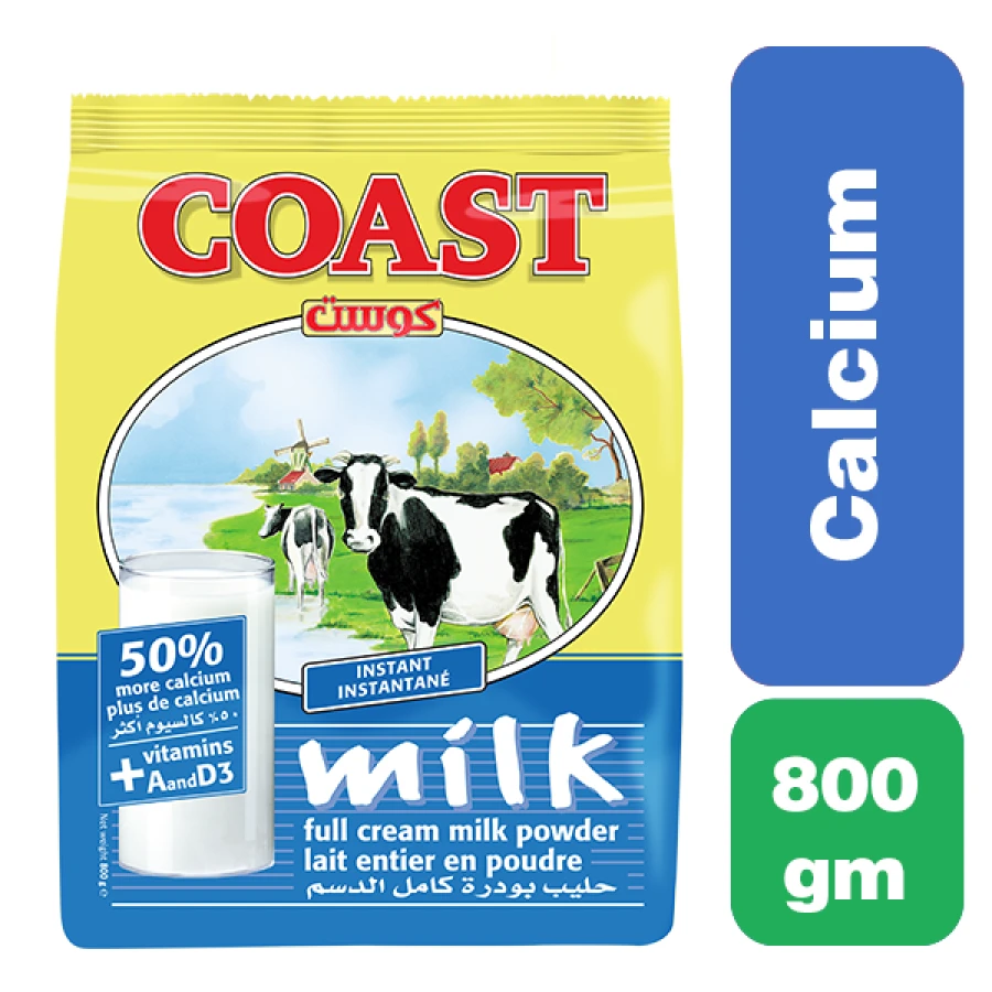 COAST CALCIUM MILK POWDER (SACHET) 800 g