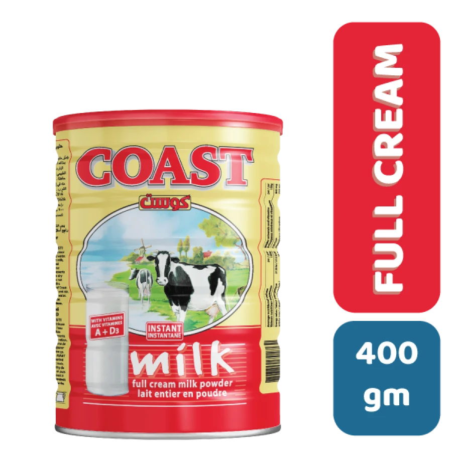 COAST FULL CREAM MILK POWDER 400 g