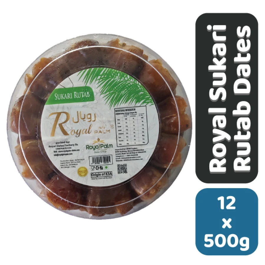 ROYAL SUKARRI RUTAB DATES 500g